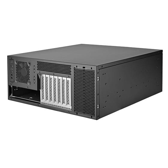 SilverStone RM46-502-I 4U Interchangeable Rackmount Chassis with Front Accessible Expansion Slots