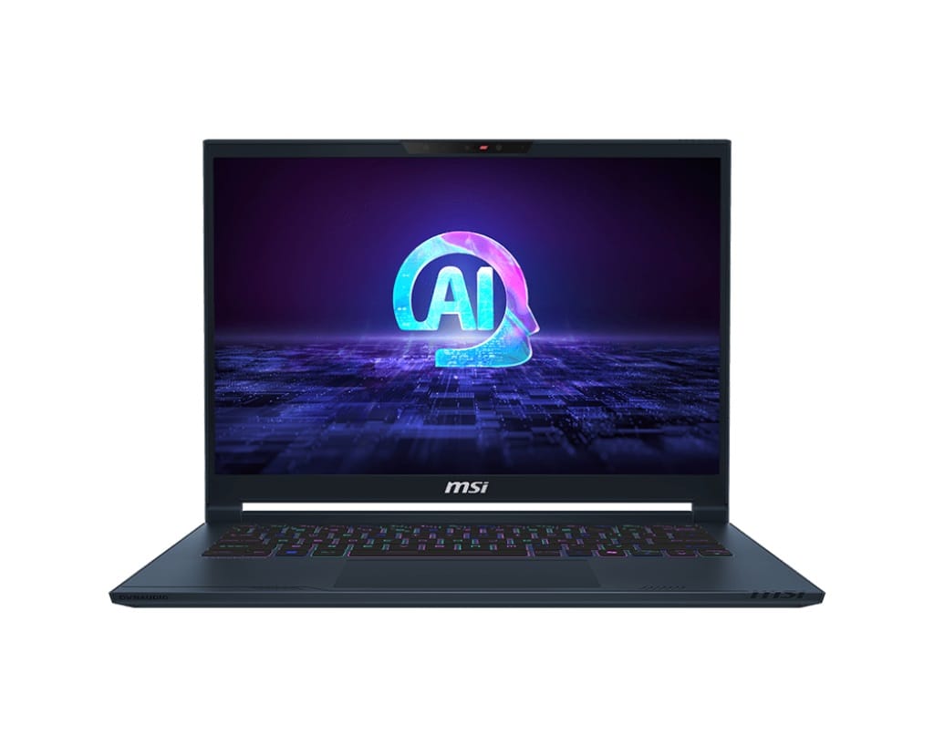MSI 14 AIStudio A1VFG 14" 2.8K 120Hz OLED Laptop, Ultra 7 155H, 32GB RAM, 2TB SSD, RTX 4060, Windows 11 Home