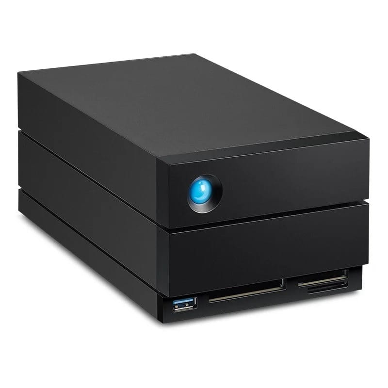 Lacie 2Big Dock Version 2 16TB USB-C Thunderbolt 4 External Desktop Hard Drive