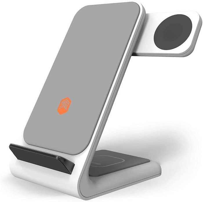 STM ChargeTree Swing Multi-Device Charging Station With AUNZ Wall Plug - White