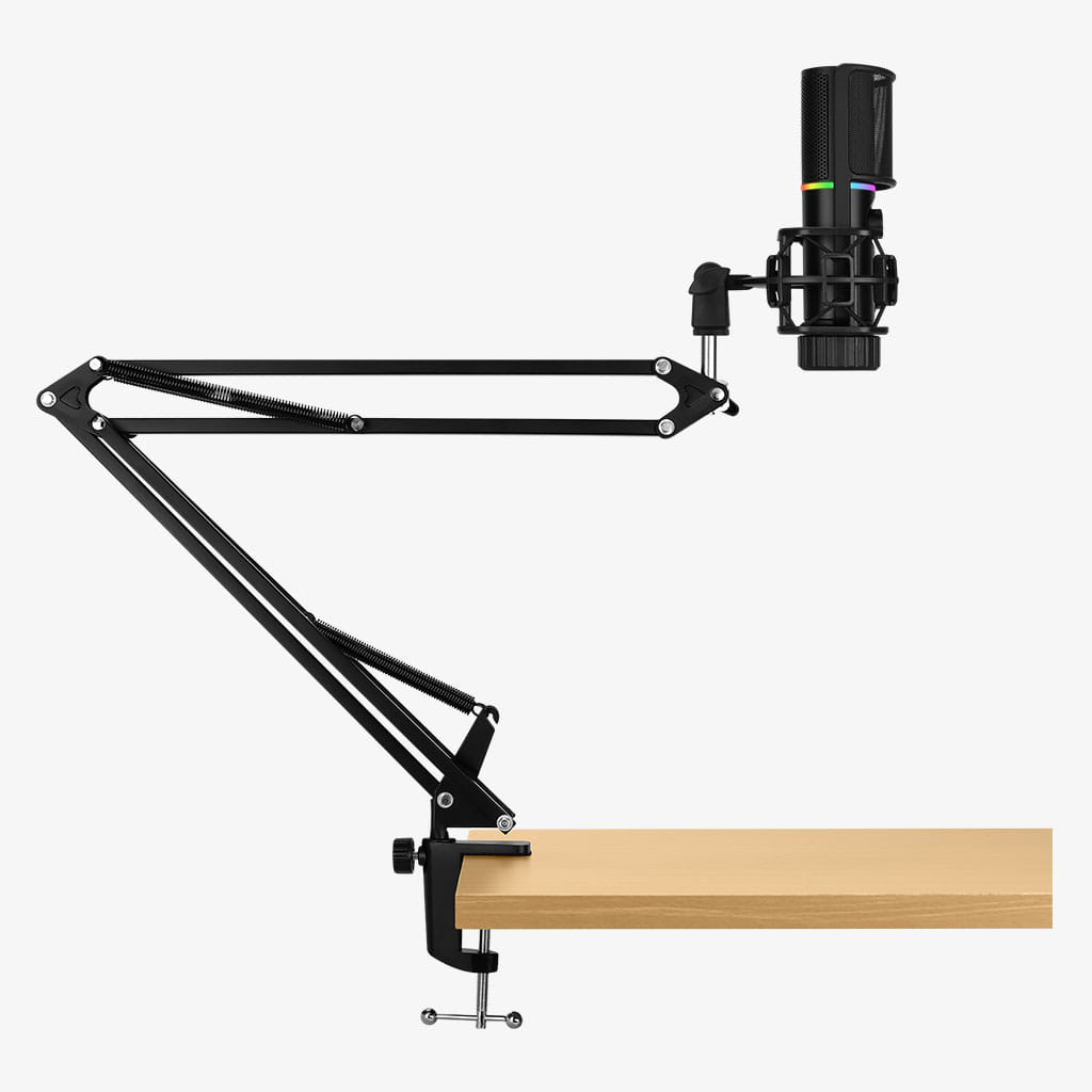 Streamplify RGB Microphone With Mounting Arm