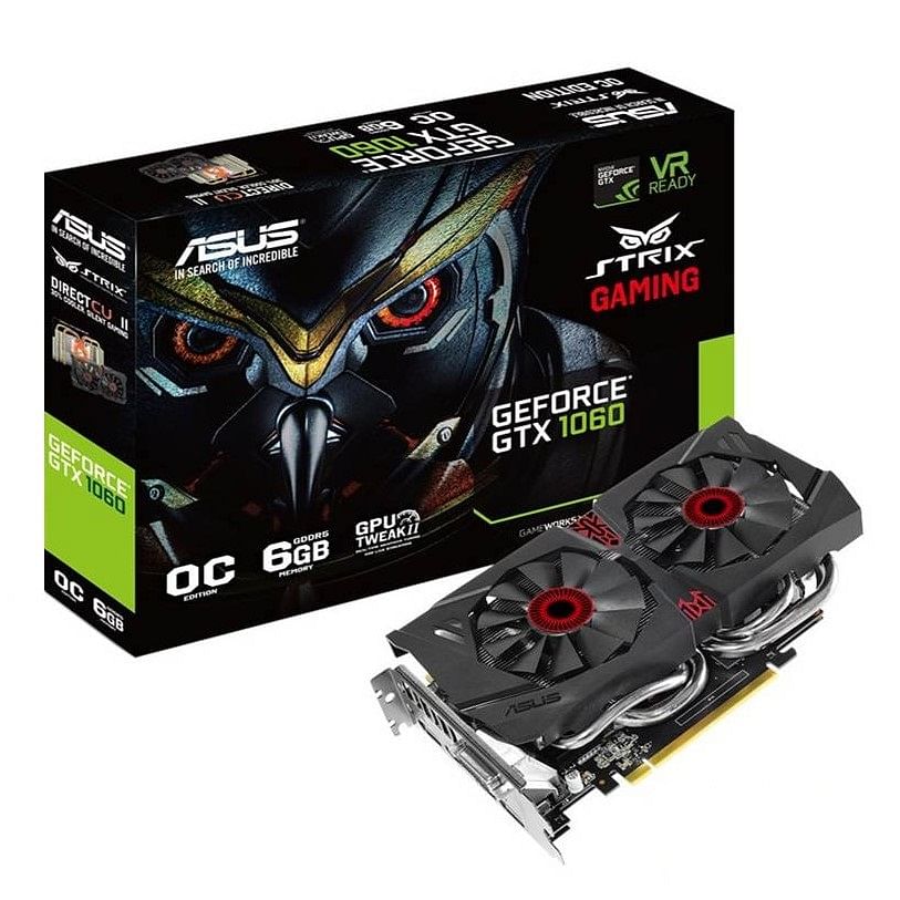 ASUS Strix GeForce GTX1060 OC Edition 6GB