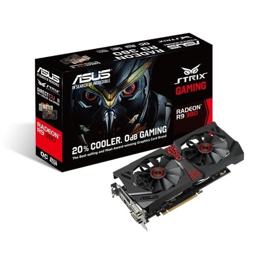 Manufacturer Refurbished Asus RADEON R9 380 Graphics Card