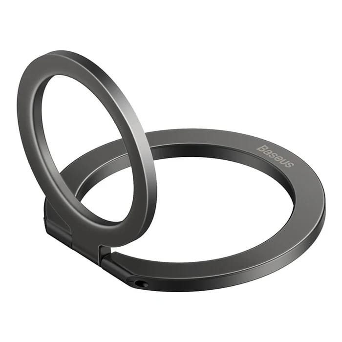Baseus Halo Series Magnetic Foldable Metal Ring Holder Phone Stand - Grey