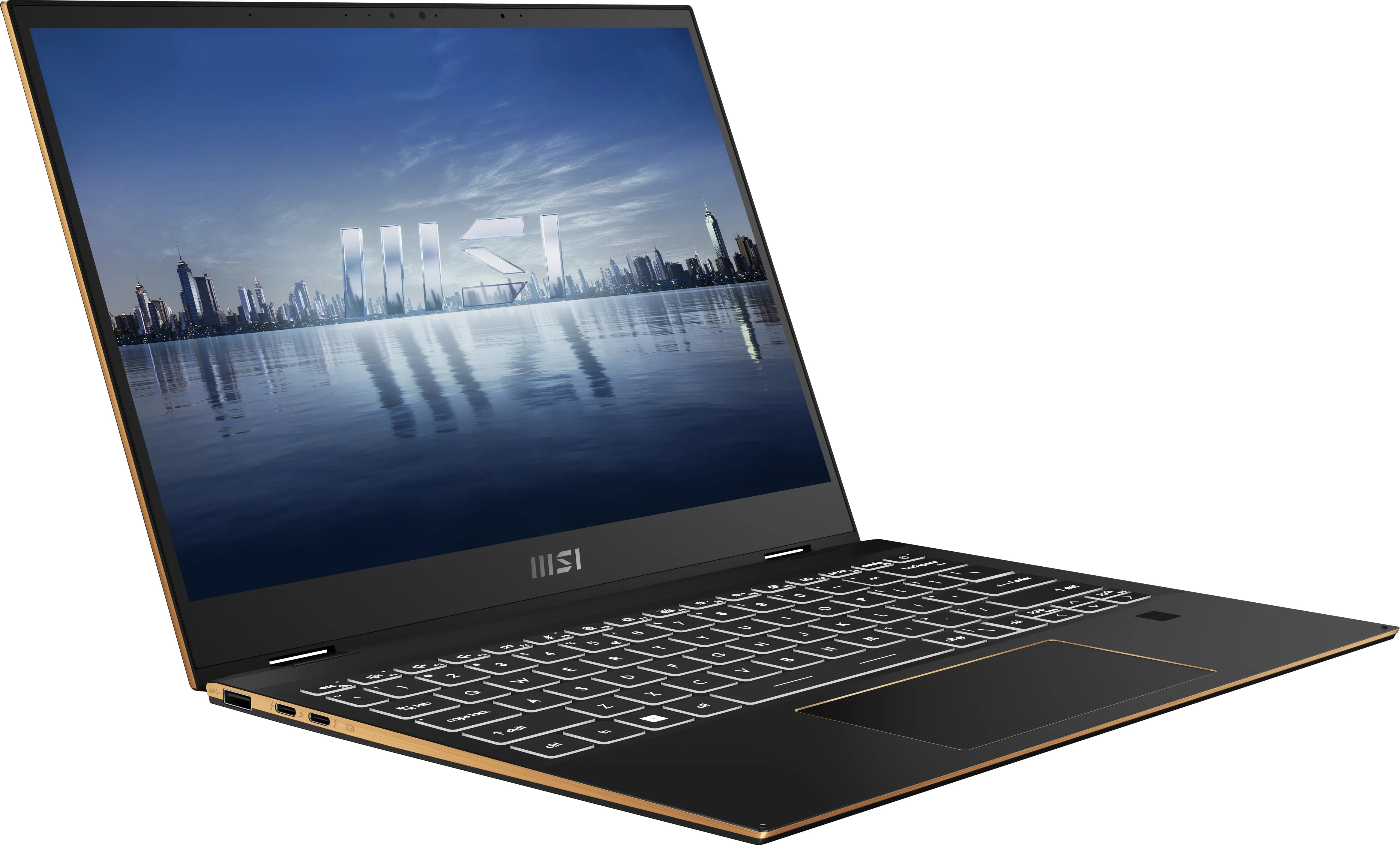 (Refurbished) MSI Summit E13 Flip Evo A13MT | 13.4" FHD 120Hz Laptop - i7-1360P, Iris Xe, 16GB DDR5 RAM, 512GB Gen4 SSD, Windows 11 Pro (Ink Black) + Pen