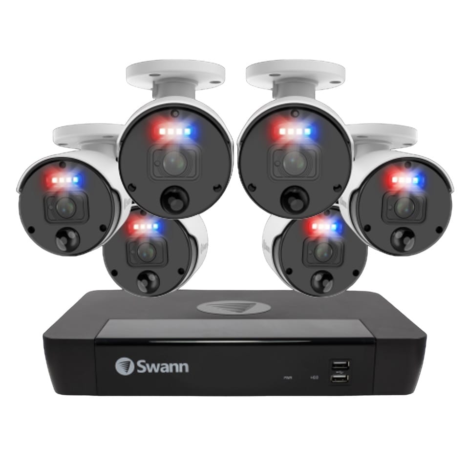 Swann Master Series Enforcer 6 Camera 8 Channel 4K NVR Security System