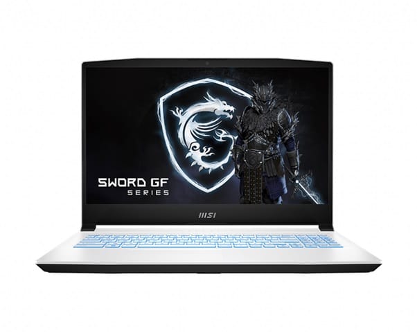 MSI Sword 15 15.6" Full HD 144Hz Laptop, 12th Gen i7-12700H, 16GB RAM, 1TB SSD, RTX 3070, Windows 11 Home-White