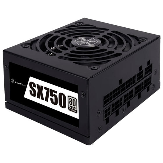 Silverstone SFX SX750-PT 750W 80 Plus platinum PSU, fully modular
