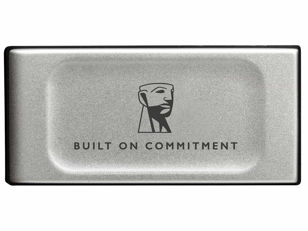 Kingston XS2000 500GB External USB-C Portable SSD - Silver