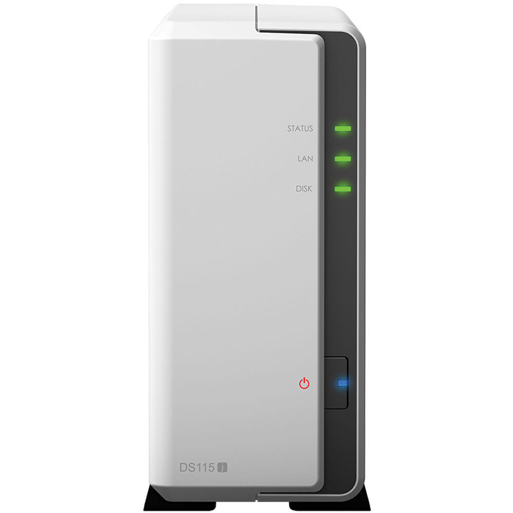 Synology DS115j DiskStation 1-Bay NAS White