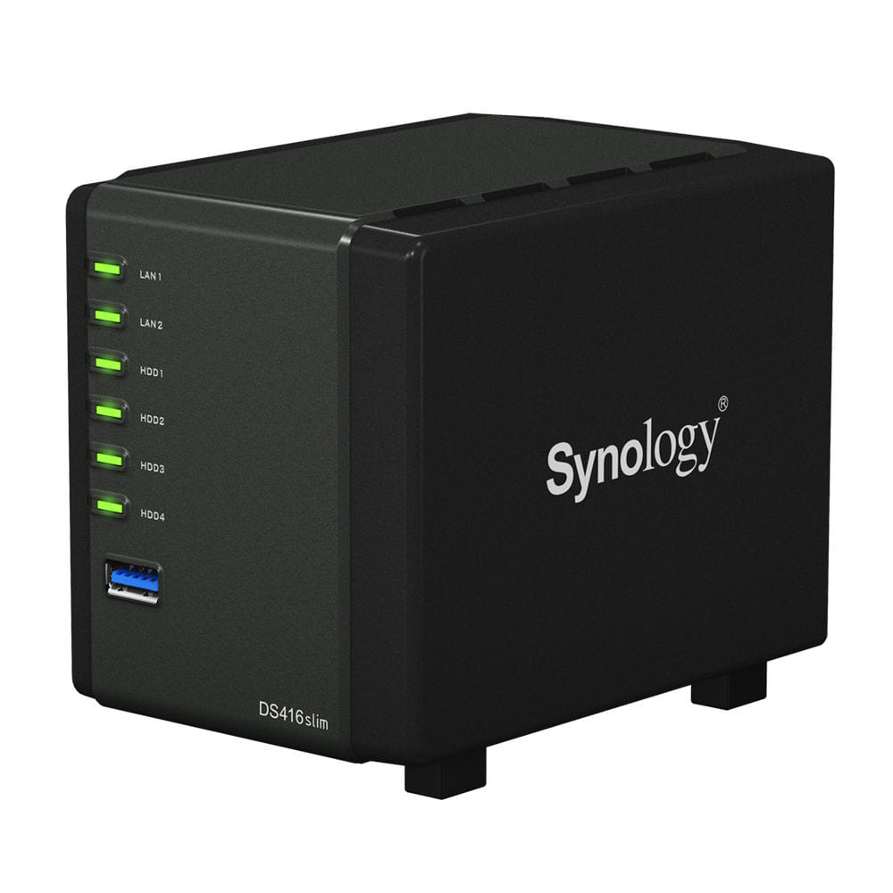 Synology DS416slim DiskStation 2.5 HDD 4-Bay NAS