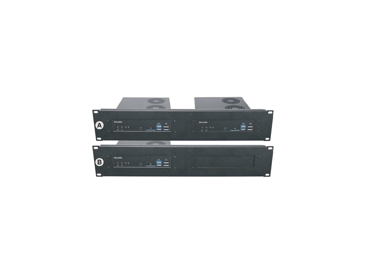 Shuttle 2U Rack Mount Front Plate
