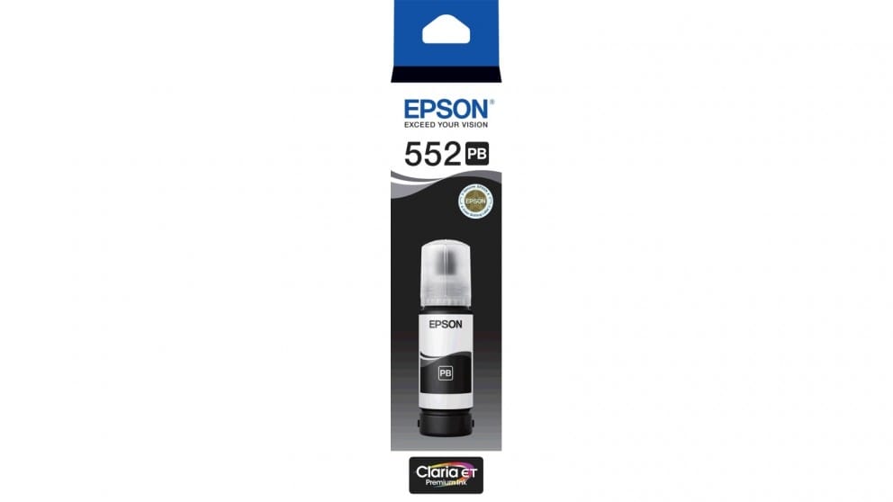 Epson T552 Eco Tank - Photo Black