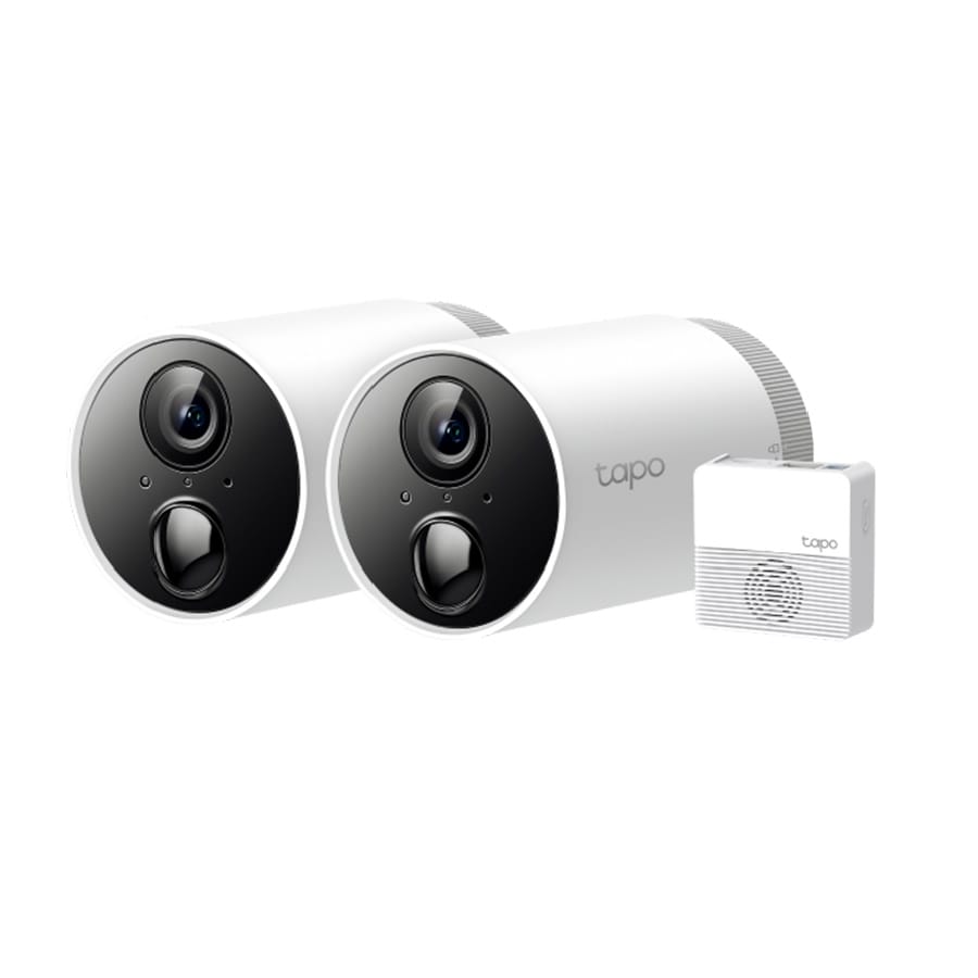 TP-Link Tapo C400S2 Smart Wire-Free Security Camera System - 2 Cameras