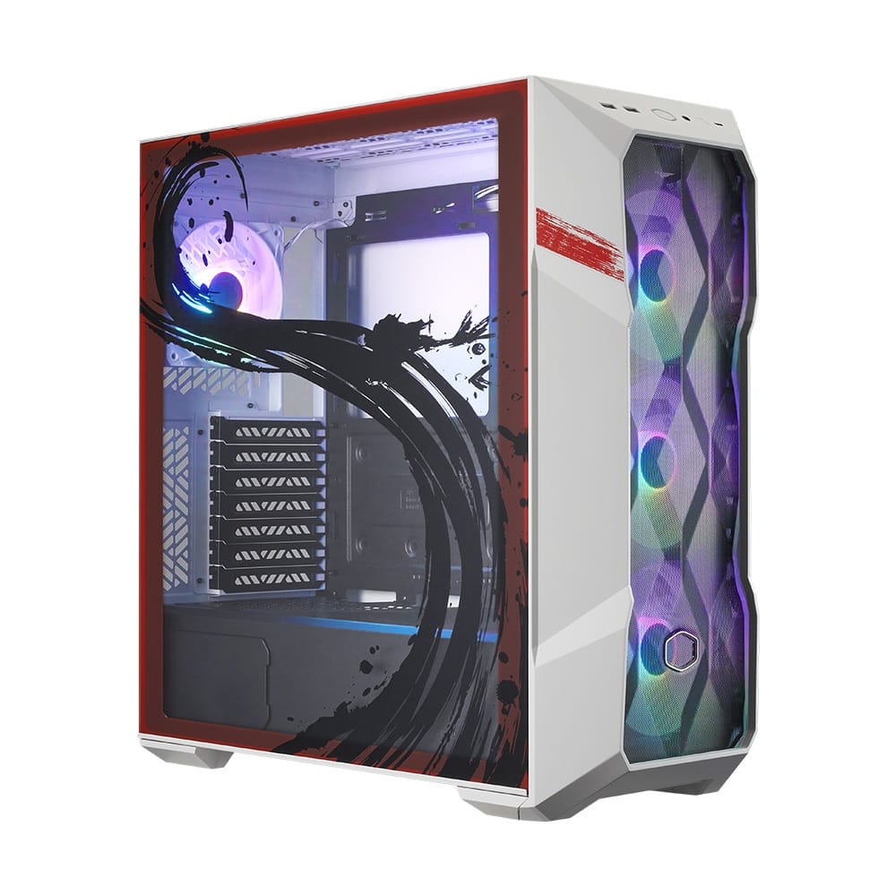 Cooler Master TD500 Mesh V2 Mid Tower PC Case SF6 Ryu Edition