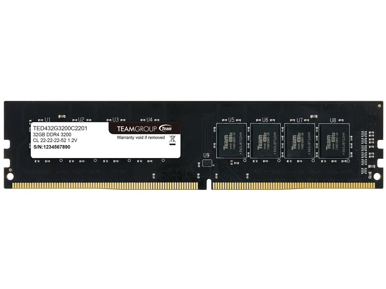 Team Elite 32GB DDR4-3200 RAM