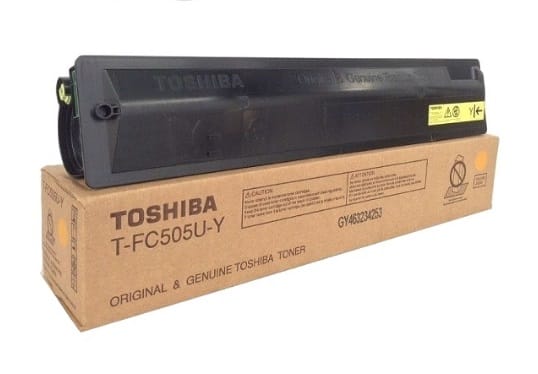 Toshiba TFC505 Yellow Toner Cartridge