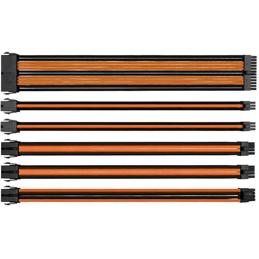 Thermaltake TTMOD Sleeve Modular Cable Set Orange/Black 1