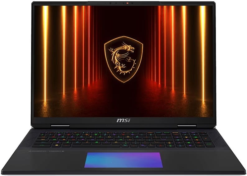 MSI Titan 18HX AI A2XWIG 18" UHD+ MiniLED 120Hz Laptop, Ultra 9, 64GB RAM, 2TB SSD, RTX 5080, Windows 11 Pro

