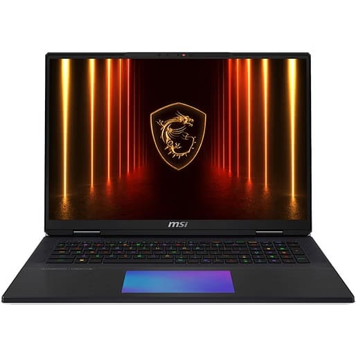 MSI Titan 18HX AI A2XWJG 18" UHD+ MiniLED 120Hz Laptop, Ultra 9 200HX, 128GB RAM, 6TB (2TB + 4TB) SSD, RTX 5090, Windows 11 Pro