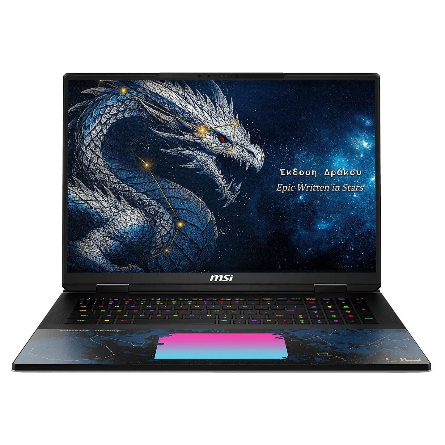 MSI Titan 18 HX Dragon Edition Draco Epic A2WJ 18" UHD+ 240Hz IPS Laptop, Ultra 9 290HX, 96GB RAM, 2TB SSD, RTX 5090, Windows 11 Pro