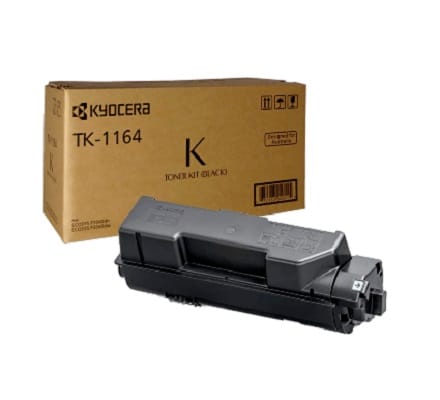 Kyocera TK-1164 Black Ink Toner Up to 7,200 Pages For P2040DN/P2040DW