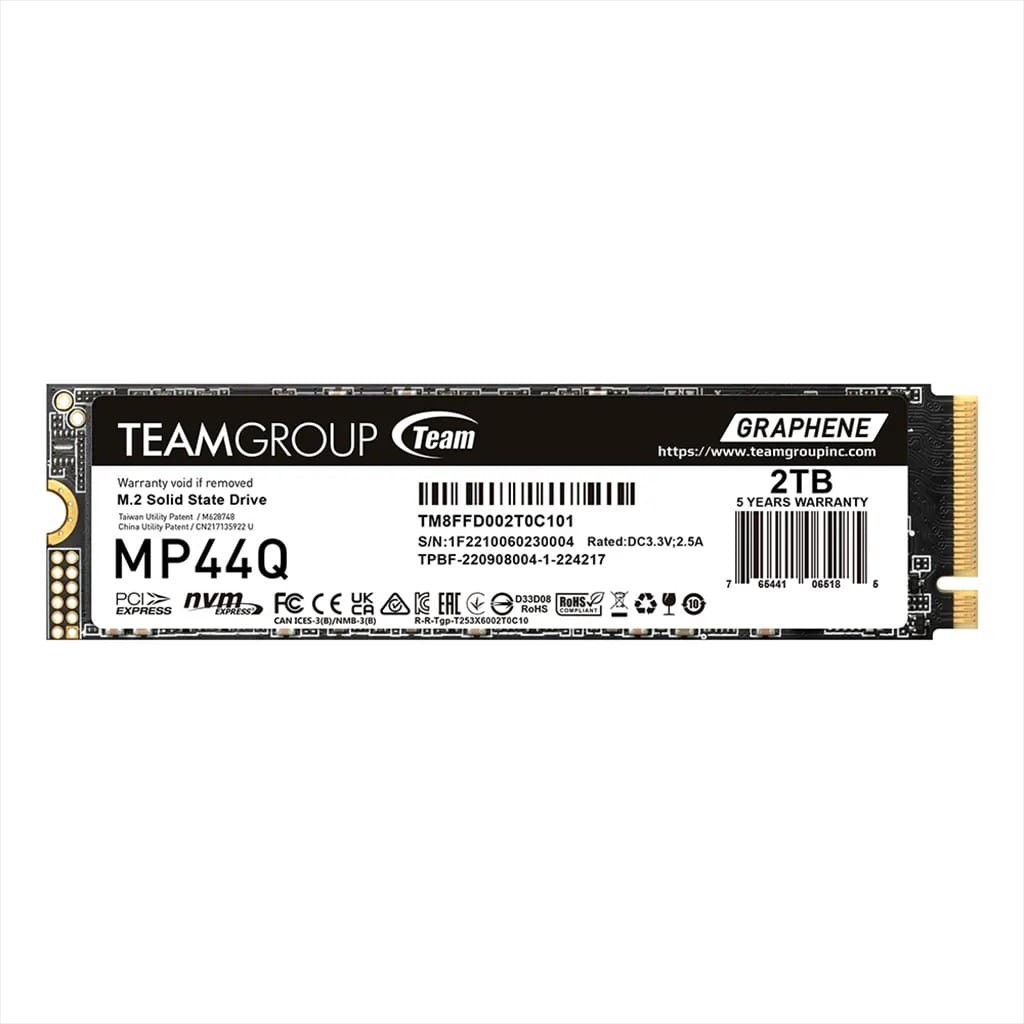 Team MP44Q 2TB M.2 PCIe 4.0 SSD