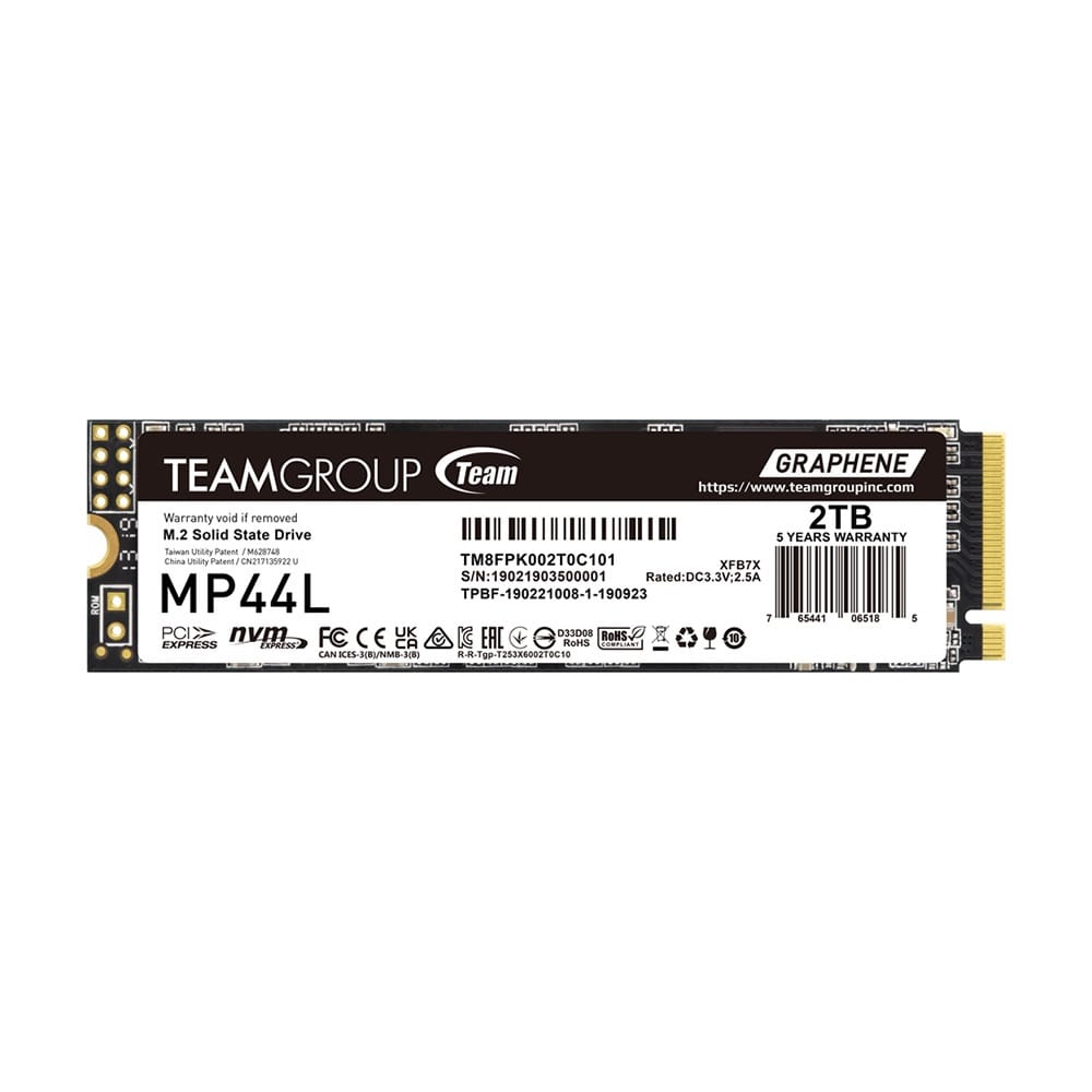 MP44L M.2 PCIe 4.0 SSD 2TB
