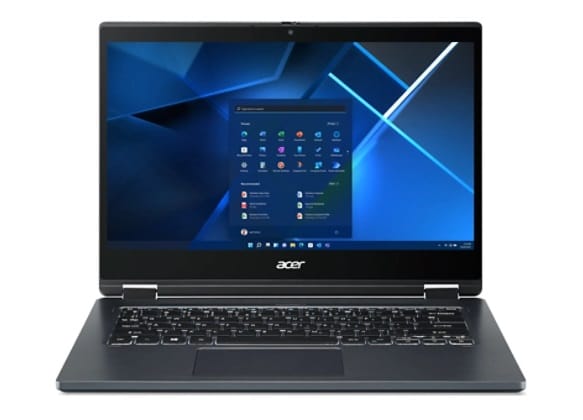 (Manufacturer Refurbished) Acer TravelMate P414 Spin, 14" FHD IPS Touchscreen Laptop, i5-1135G7, 16GB RAM, 256GB SSD, Windows 10 Pro