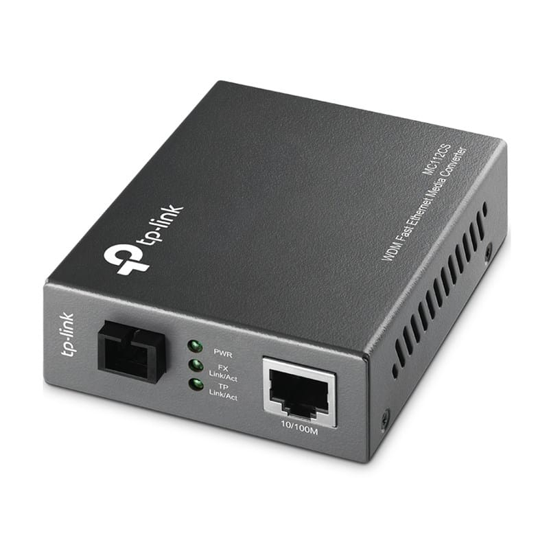 TP-Link MC112CS 10/100Mbps WDM Media Converter 