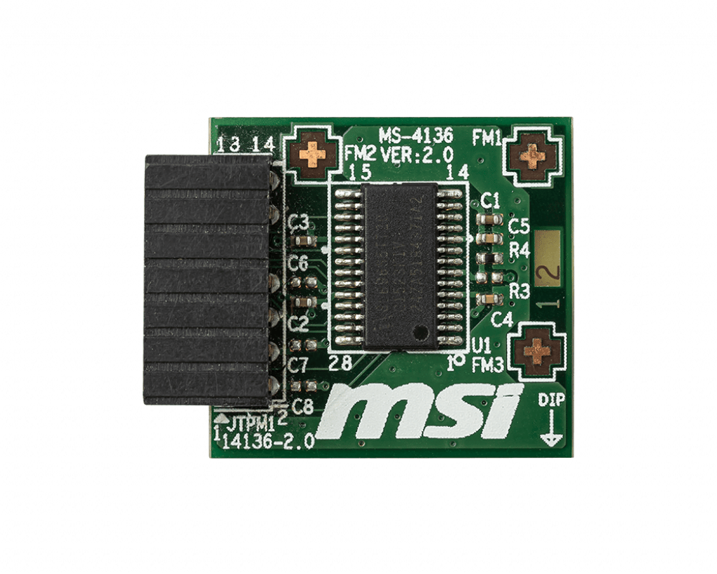 MSI 914-4136-105 TPM 2.0 Module Infineon Chip
