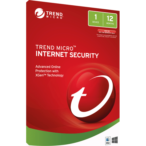 Trend Micro Internet Security OEM 1-Device 1 Year