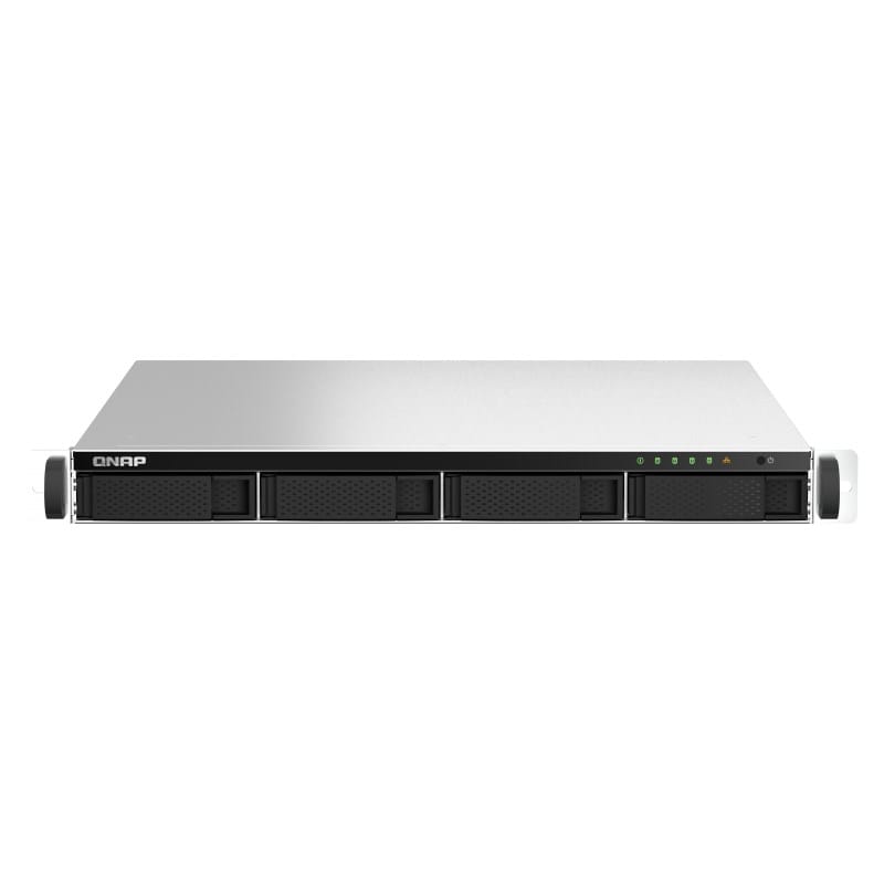QNAP 4-Bay Rackmount NAS (No Disk) Celeron QC 2.0GHz 4GB