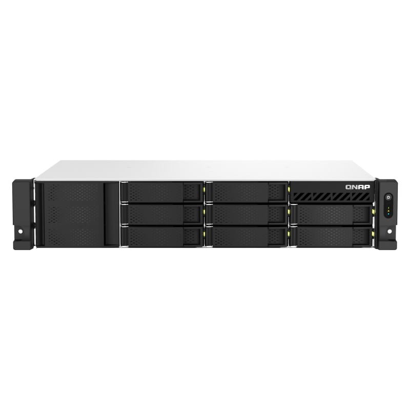 QNAP 8-Bay Rackmount NAS (No Disk) Celeron QC 2.0GHz 4GB