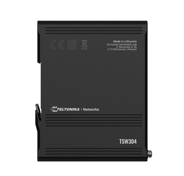 Teltonika DIN Rail 4x Gigabit Ethernet Unmanaged Switch
