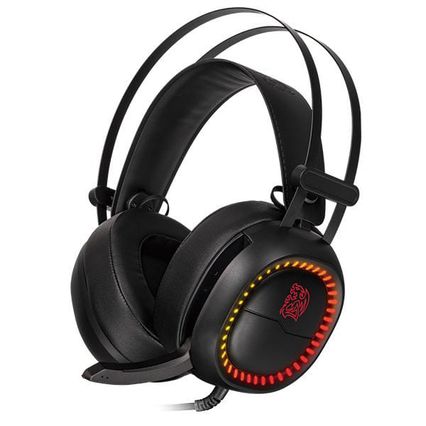 Tt eSPORTS Shock Pro RGB Gaming Headset Black