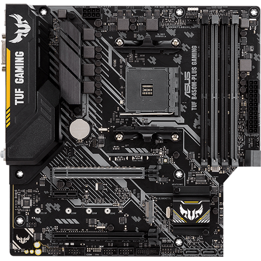 Asus TUF-B450M-PLUS-Gaming Micro-ATX Motherboard