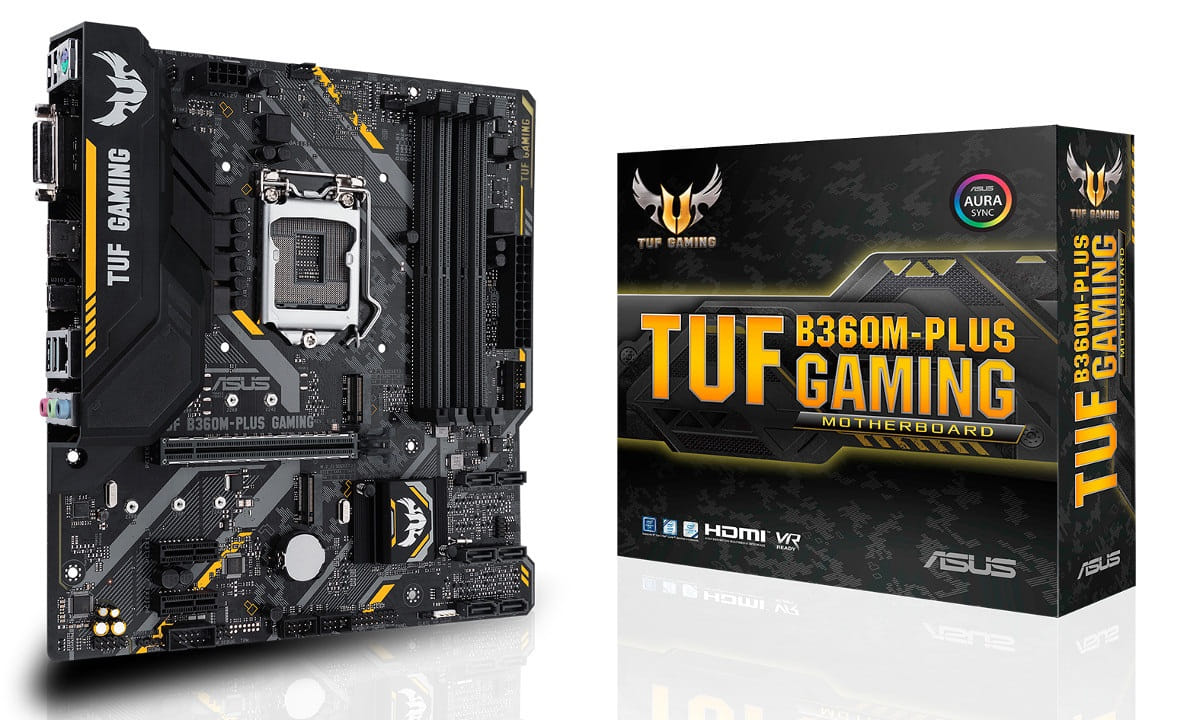Asus TUF B360M-PLUS GAMING Motherboard