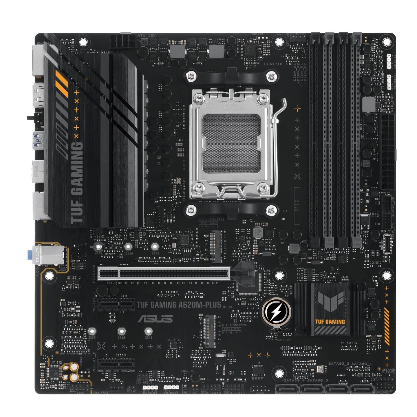 Asus TUF GAMING A620M-PLUS Micro-ATX Motherboard