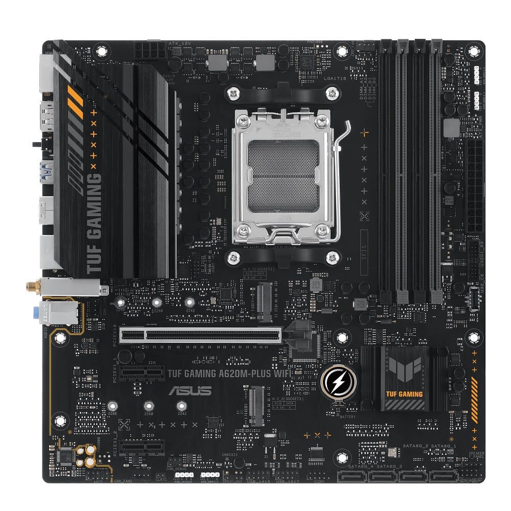 ASUS TUF GAMING A620M-PLUS WIFI AM5 Micro-ATX Motherboard