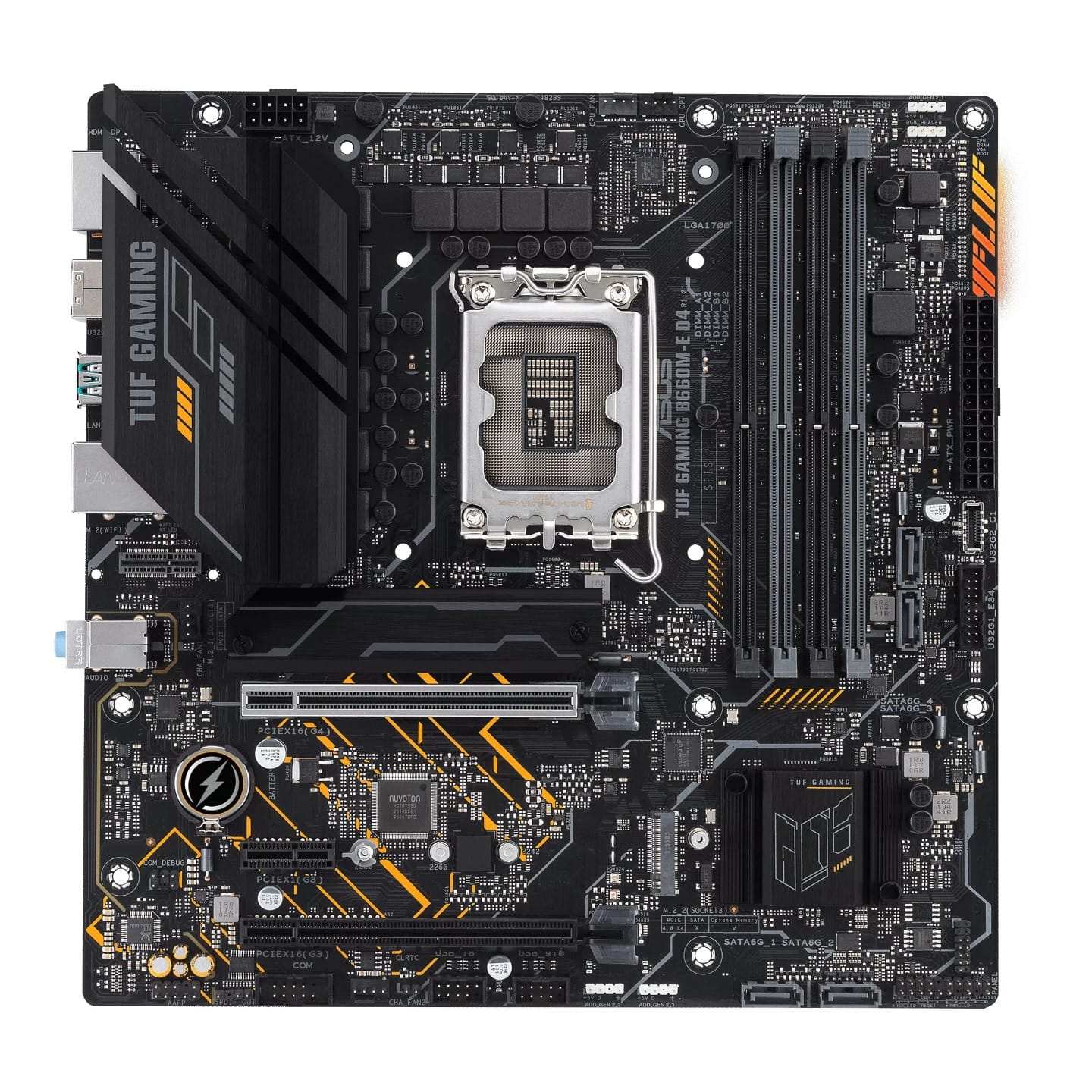 Asus TUF GAMING B660M-E LGA 1700 mATX Motherboard