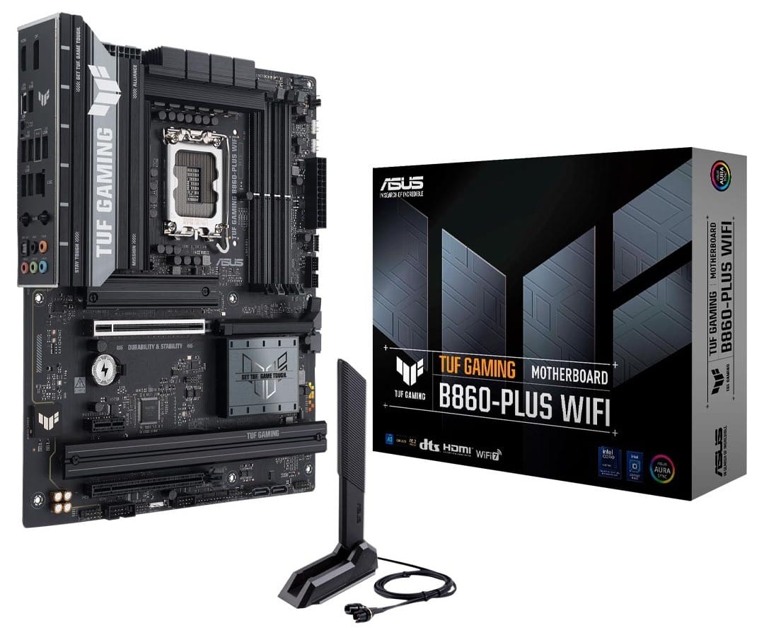 ASUS TUF GAMING B860-PLUS WIFI LGA 1851 ATX Motherboard