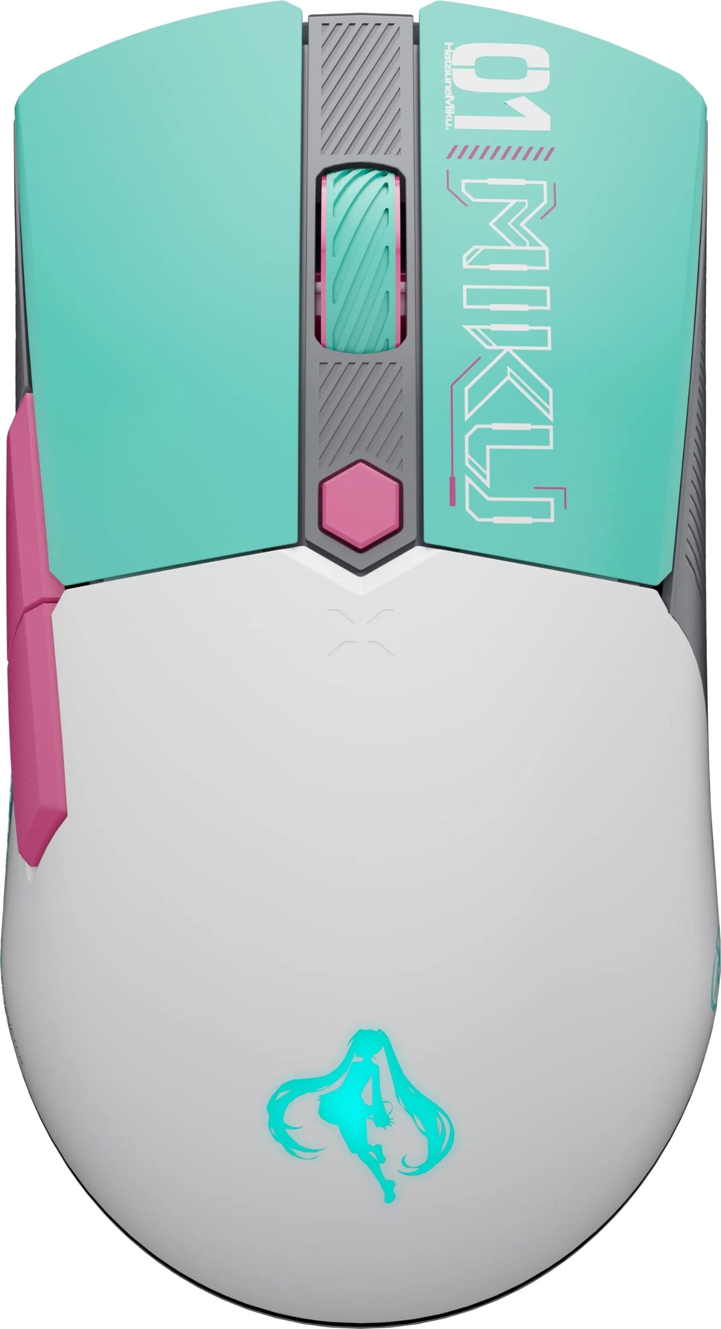 (Ex-Demo) Asus TUF Gaming Mini Wireless Mouse - Hatsune Miku Edition