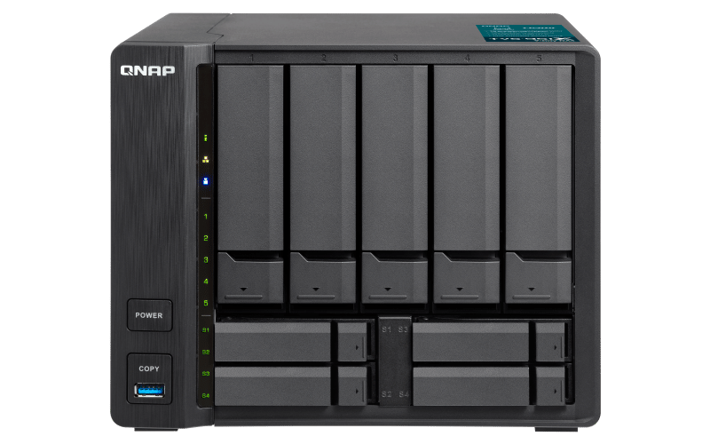 QNAP 9-Bay Diskless NAS Celeron 3865U Dual Core 1.8GHz CPU 2GB RAM