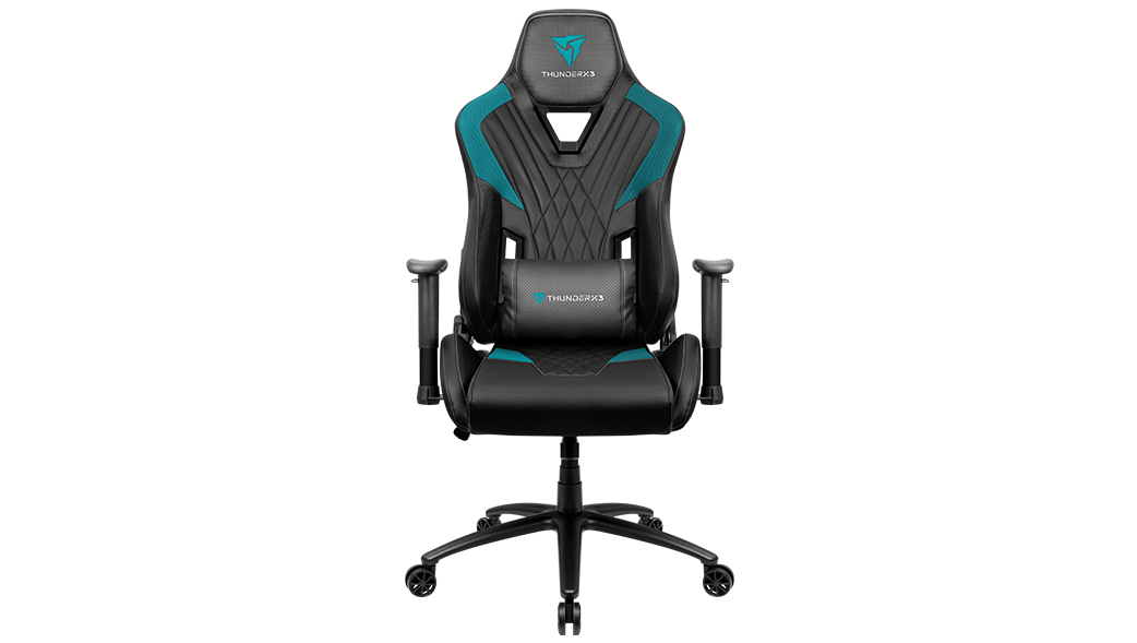 Aerocool ThunderX3 DC3 Breathable Pinhole Surface Gaming Chair - Black/Cyan