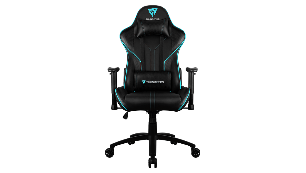 Aerocool ThunderX3 RC3 HEX Gaming Chair - Black/Cyan