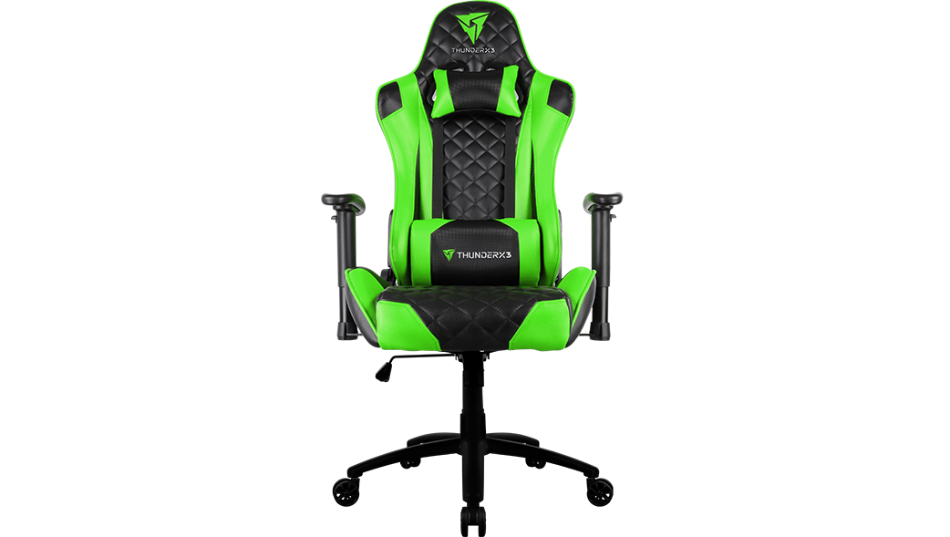 Aerocool ThunderX3 TGC12 Gaming Chair - Black/Green