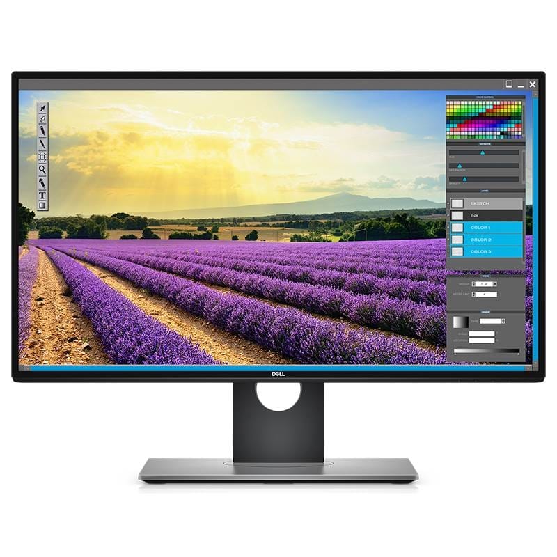 DELL U-SERIES 27" UHD IPS WLED Monitor,3840x2160/HDMI/DP/USB/mDP H-ADJ