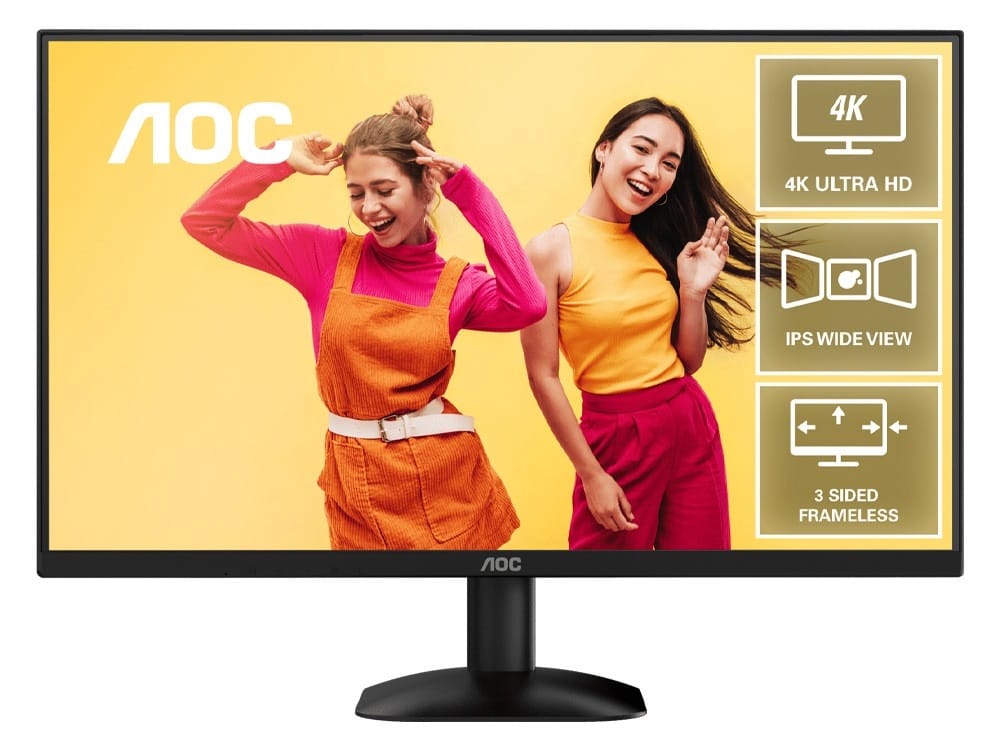AOC U27B35 27" 4K UHD IPS 120Hz Screen Flicker Low Blue Mode Monitor