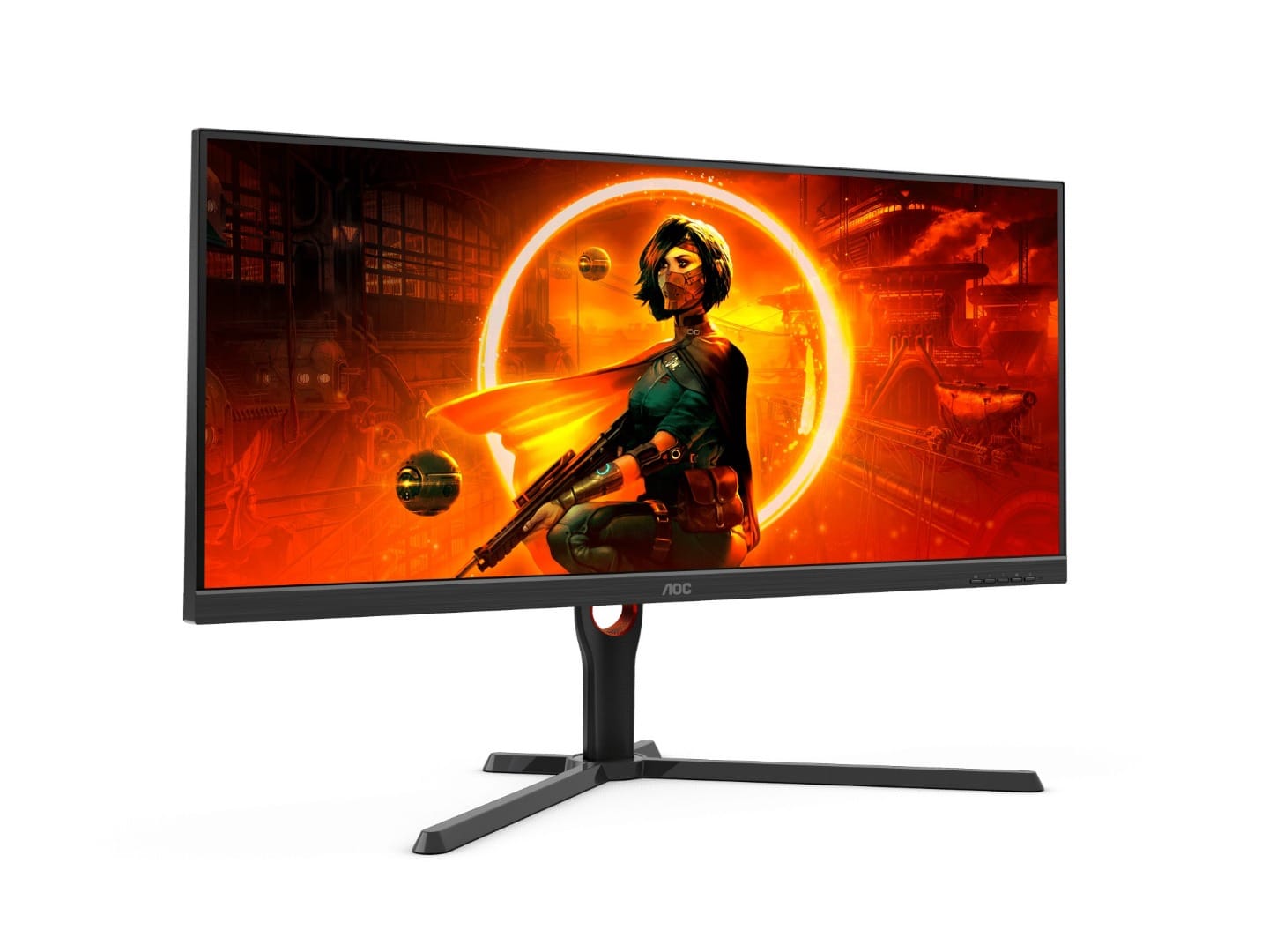 (Carton Damaged) AOC U34G3XM 34" UWQHD 1ms 144Hz Monitor